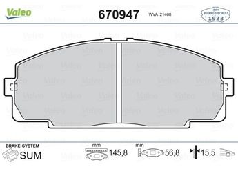 Fren Disk Balata Ön VALEO 670947  44650K240 44650K260 WVA21468 446525010 04465-25010 446525040 04465-25040 446525060 04465-25060 446525070 04465-25070 446525090 04465-25090 446526100 04465-26100 446526130 04465-26130 446526160 04465-26160 446526170 04465-26170 446526250 04465-26250 446526300 04465-26300 446526301 04465-26301 446526320 04465-26320 446526340 04465-26340 446526350 04465-26350 446526370 04465-26370 446526390 04465-26390 446535320 04465-35320 4465YZZAD 04465-YZZAD 0446525010 0446525040 446525050 0446525050 0446525060 0446525070 0446525090 0446526100 446526120 0446526120 0446526130 0446526160 0446526170 446526180 0446526180 446526240 0446526240 0446526250 0446526300 0446526301 446526310 0446526310 0446526320 0446526340 0446526350 0446526370 0446526390 0446535320 04465YZZAD 449126110 04491-26110 449126170 04491-26170 449126191 04491-26191 449126210 04491-26210 449126270 04491-26270 449126320 04491-26320 449126340 04491-26340 449125010 0449125010 0449126110 0449126170 449126190 0449126190 0449126191 0449126210 449126260 0449126260 449126261 0449126261 449126262 0449126262 0449126270 0449126320 0449126340