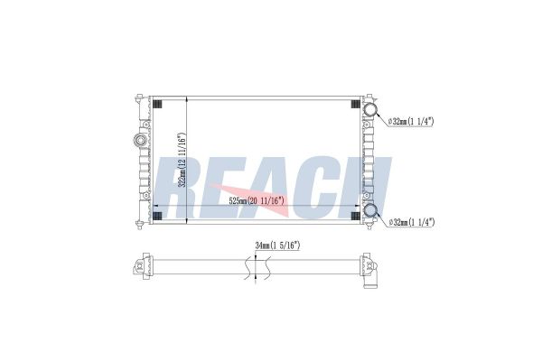 Su Radyatörü  BEHR CR 362 000S