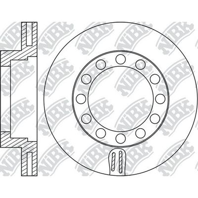 Fren Disk Ayna Arka Sağ ve Sol RECOVER 5910