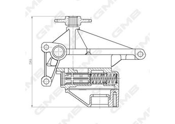 Yağ Pompası  GMB GOAS-81A  A6461801601 6461801601 646 180 16 01