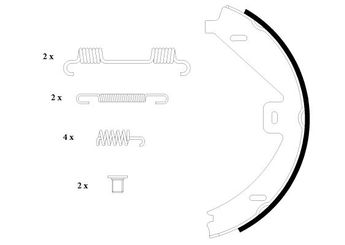 El Fren Balatası  TEXTAR 91069100  A0054203620 54203620 0054203620
