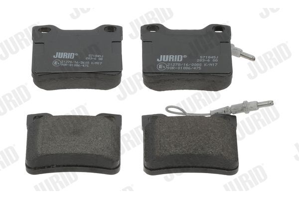 Fren Disk Balata Arka JURID 571845J