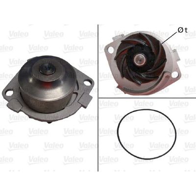 Devirdaim Su Pompası  Lancia Y (11.1995->)  VALEO 506597