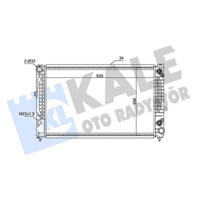 Su Radyatörü  KALE 348310