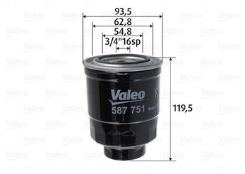Yakıt Filtresi  VALEO 587751  2339026140 23390-26140 2339026160 23390-26160
