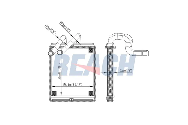 Kalorifer Radyatörü  MAHER 10752