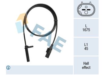Abs Sensörü Arka Sağ veya Sol TEKNOPARTS VW-ABS-027  2E0927748AA 2E0 927 748 AA 2E0927748P 2E0 927 748 P
