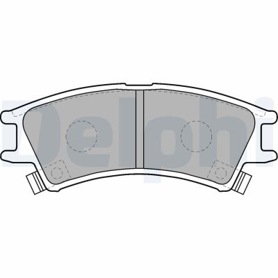 Fren Disk Balata Ön Hyundai Atos (MX)(1998->)  DELPHI LP1502