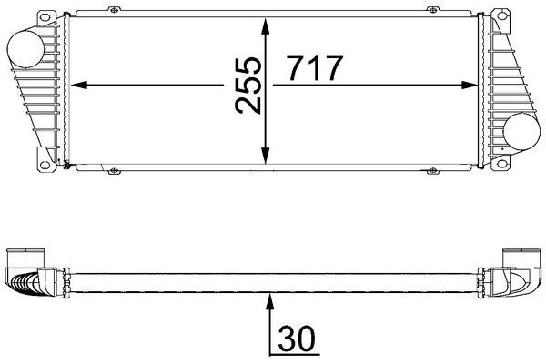 Turbo Radyatörü  MAHLE CI 18 000S