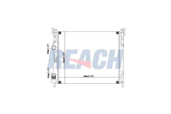 Su Radyatörü  KALE 0528341AB