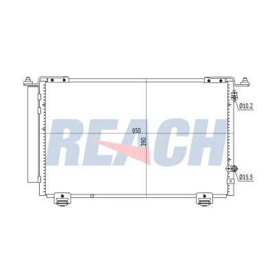 Klima Radyatörü  Toyota Avensis Combi (T25)(2003->)  MAHER 19000