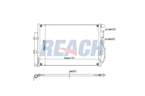 Klima Radyatörü  Chevrolet Aveo HB (2011->)  BSG 65-525-032
