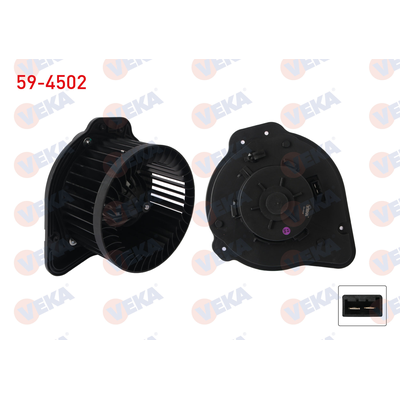 Kalorifer Motoru  Volvo V70 S.Wagon [Combi] (12.1996->)  VEKA 59-4502