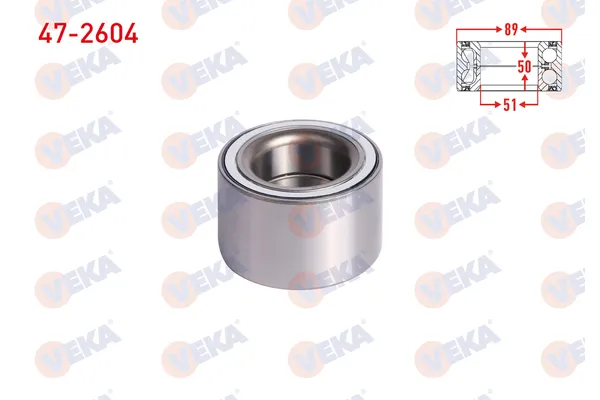 Teker Rulmanı Arka Sağ veya Sol Land Rover Range Rover Sport (01.2005->)  VEKA 47-2604