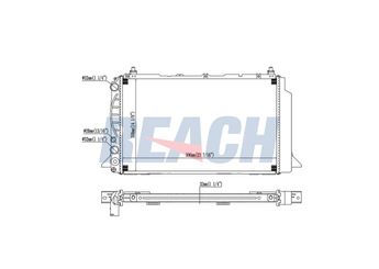 Su Radyatörü  KRAFTVOLL 08040139  8A0121251
