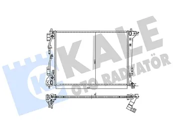 Su Radyatörü  KALE 361980  22374735 7422062510 7423292918 7485021 25310D7600 25310D7650
