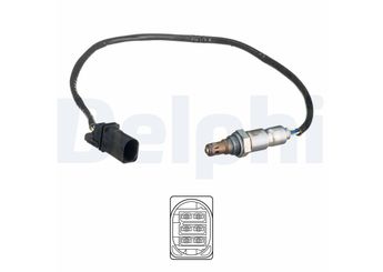 Oksijen (Lambda) Sensörü  DELPHI ES21079-12B1  3L906262A 03L906262A