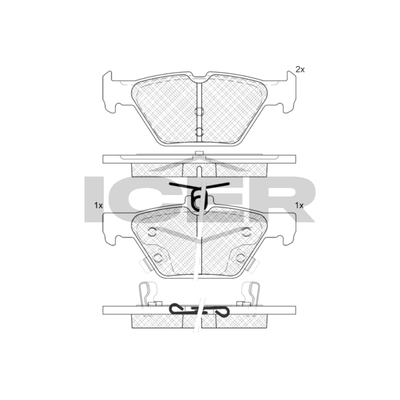 Fren Disk Balata Arka Subaru Forester (S14/SK)(2019->)  ZEGEN ZEG1959-00