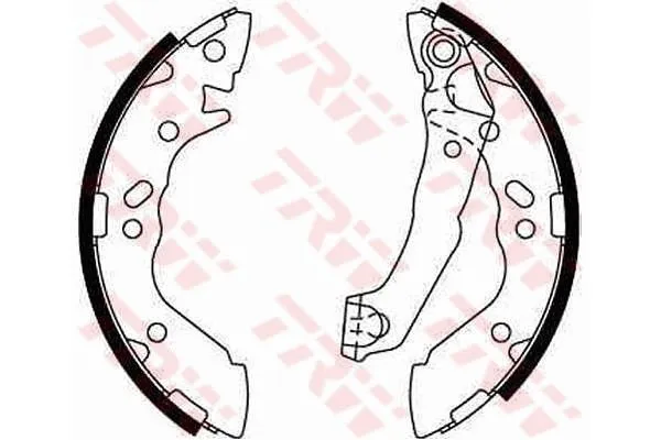 Fren Pabuçlu Balata Arka SANGSIN SA096