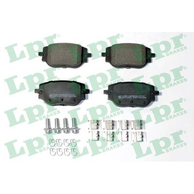 Fren Disk Balata Arka Citroen Jumpy P.Van (05.2016->)  LPR 05P2358