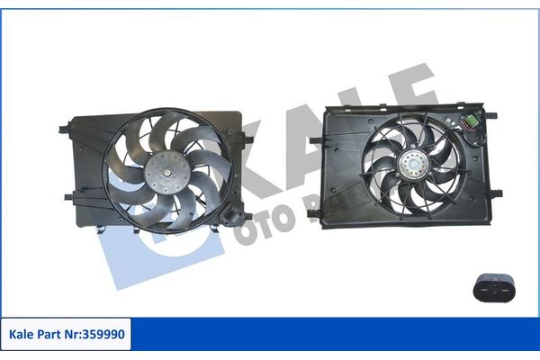 Radyatör Fan ve Motoru  Opel Zafira C (2016->)  OPEL ORJINAL 13267641