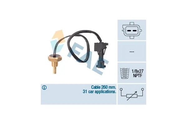 Hararet Müşürü  Saab 900 5 Kapı (1994->)  FAE 32741