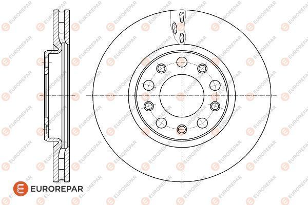 Fren Disk Ayna Ön Sağ ve Sol Jeep Renegade (BU)(2014->)  EUROREPAR 1622807380