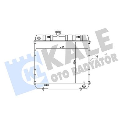 Su Radyatörü  KALE 173300