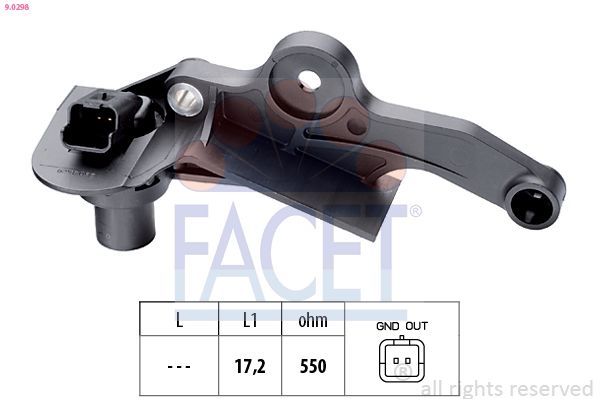 Krank Sensörü  Peugeot 206 SW (08.2002->)  FACET 9.0298