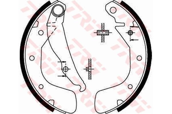 Fren Pabuçlu Balata Arka Daewoo Nubira Limousine (1997->)  HATTAT 3031564