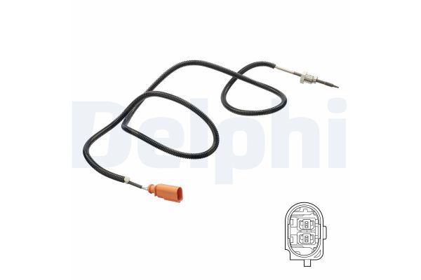 Egzoz Sıcaklık Sensörü  Audi Q7 (4L)(03.2006->)  DELPHI TS30181
