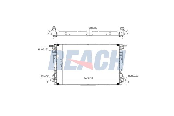 Su Radyatörü  Audi A6 Sedan (4A2)(04.2018->)  MAHLE CR 1994 000P