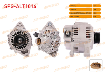 Alternatör  SPAGO ALT1014  2706002040 2706002050 2706015080 2706015090 2706015100 2706015110 2706015120 2706015130 2706015140 2706016390 10463398 10463613 94853222 94854169 94854195 41124 27060-02040 27060-02050 27060-15080 270601508084 27060-15080-84 27060-15090 27060-15100 270601510084 27060-15100-84 27060-15110 270601511084 27060-15110-84 27060-15120 27060-15130 27060-15140 270601514084 27060-15140-84 27060-16390 2706002070 270601509084 270601512084 2706016430 270601643084 2706016450 27060-16450