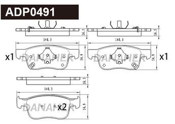 Fren Disk Balata Ön VALEO 671277  90921493