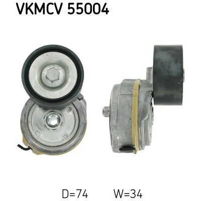 Vantilatör Kayış Gergi Rulmanı  SKF VKMCV 55004