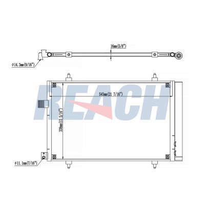 Klima Radyatörü  Citroen C5 4 Kapı (04.2008->)  BSG 70-520-033