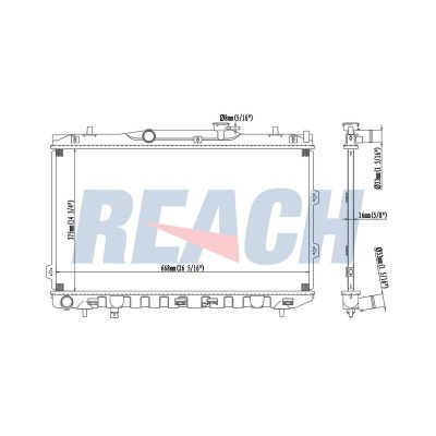 Su Radyatörü  Kia Cerato (LD)(2004->)  MAHLE CR 749 000S