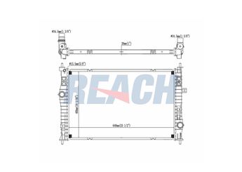 Su Radyatörü  VEKA 16-1409B  9678711180 1609961580