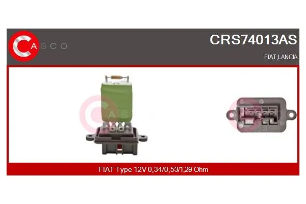 Kalorifer Rezistansı  Lancia Y (11.1995->)  BRUCKE 77364714