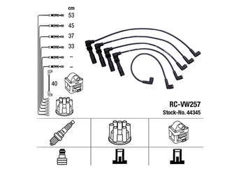 Buji Kablosu  NGK 44345  36905409 036 905 409