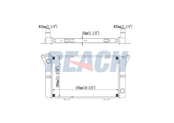 Su Radyatörü  MOBIS 25310J9400  7700571627 7702189027