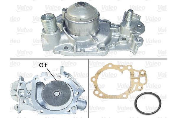 Devirdaim Su Pompası  Renault Twingo (C06)(05.1993->)  VALEO 506729