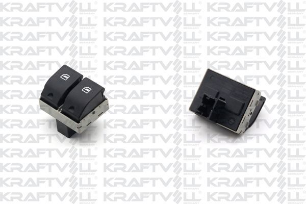 Cam Açma Düğmesi Arka Sağ veya Sol Volkswagen Polo IV (9N3)(04.2005->2009)  KRAFTVOLL 04050155