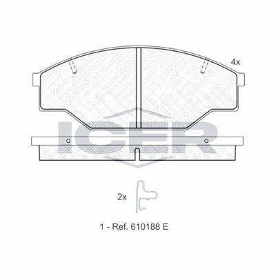 Fren Disk Balata Ön AYD 60538A