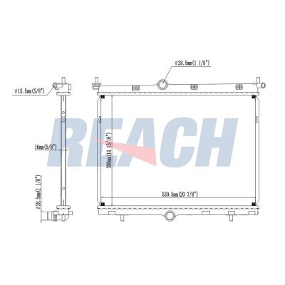 Su Radyatörü  Opel Corsa F / Corsa-e F (2019->)  VEKA 16-3342B