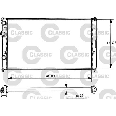 Su Radyatörü  Hyundai i30 Coupe (GD)(12.2012->)  VALEO 231267