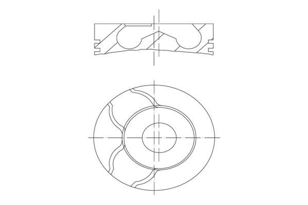 Piston (89.00MM-STD)  NÜRAL 8770458STD000G