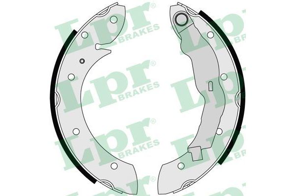 Fren Pabuçlu Balata Arka LPR 07135
