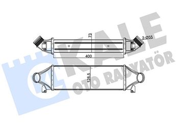 Turbo Radyatörü  FORD ORJINAL YC159L440CAN  4164696 1671440 4042309 4401912 4522532 MEYC159L440BF YC159L440BB YC15 9L440 BB YC159L440BA YC159L440BC YC159L440BD YC159L440BE YC159L440BF YC159L440CA