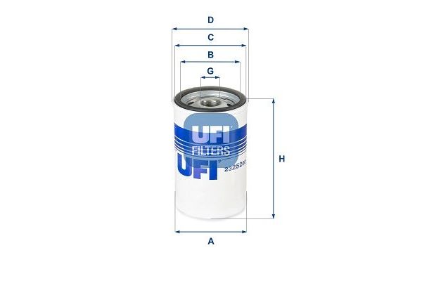 Yağ Filtresi  UFI 23.252.00